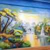 Mẫu Tranh Tường Phong Cảnh