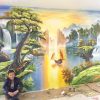 Mẫu Tranh Tường Phong Cảnh